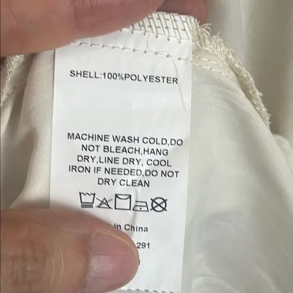 NWT Suzanne Betro Division Signature Ivory Lace Detail Tassel Tunic Size 2X - Picture 11 of 12